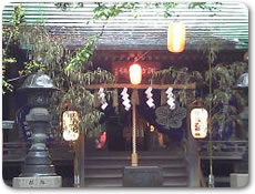 産土神社の写真です。
